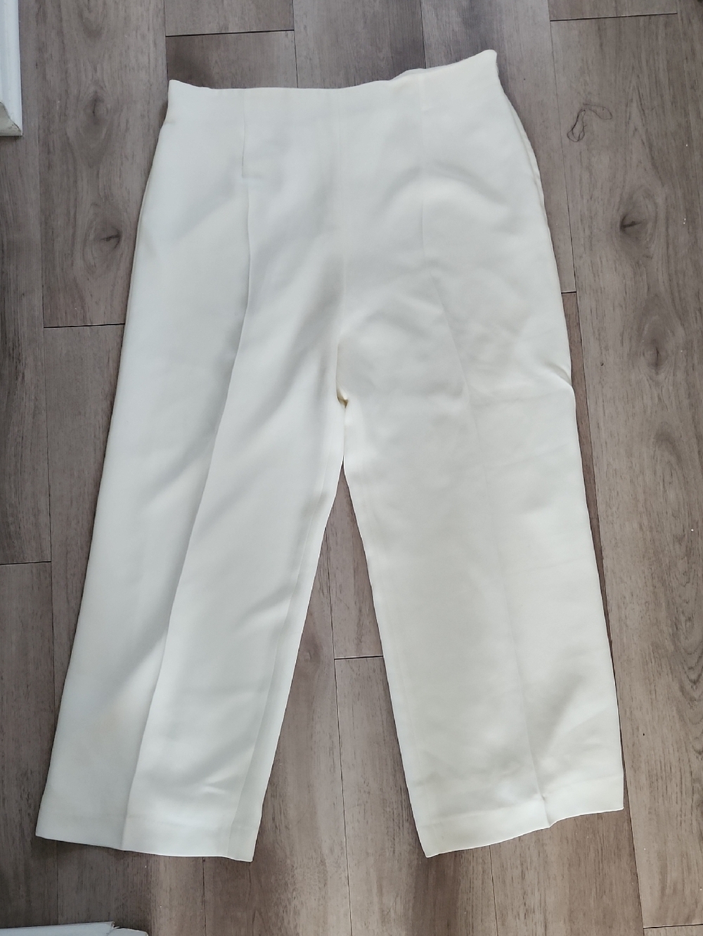 Rena Rowan Ivory Lined Dress Pants